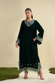 Fw25Da-2823 Bottle Green 2Pcs Embroidered Kurta With Trouser
