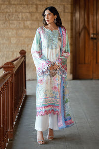 SS26DA-2899 L-GREEN 2PCS HAND EMBELLISHED KURTA WITH TROUSER
