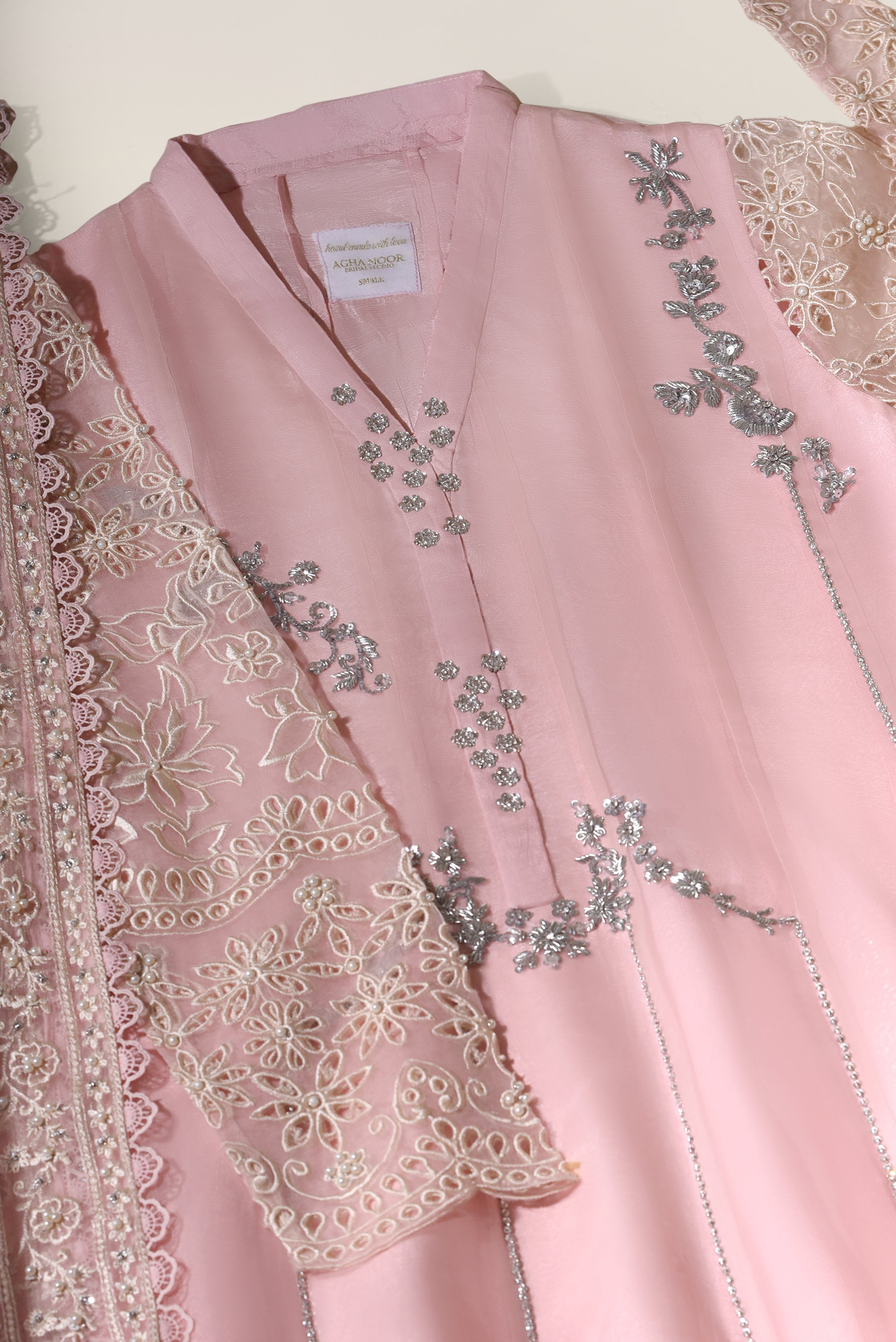 Pink Blush Cutwork