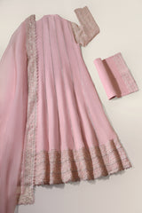 Pink Blush Cutwork