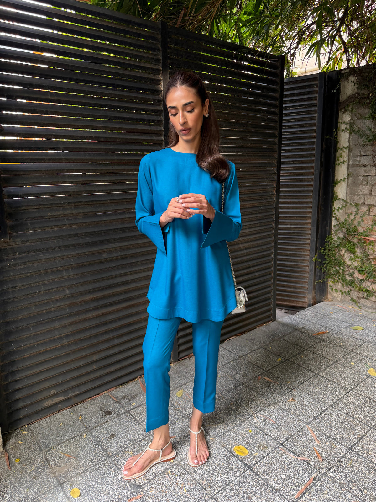 Teal Power Tunic