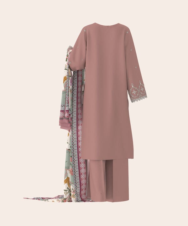3 Piece - Embroidered Lawn Suit