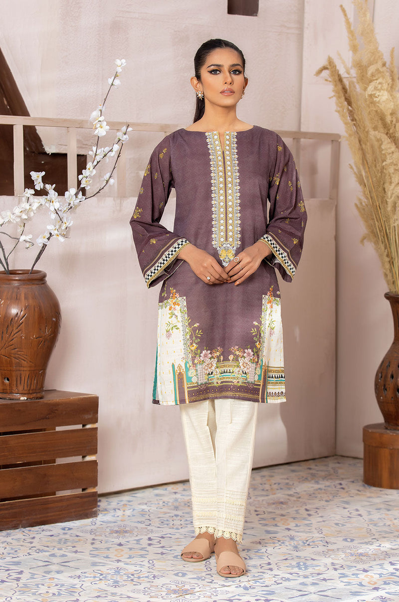 Embroidered Silk Culottes (As Shown)