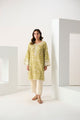 DC-0568 GREEN EMBROIDERED KURTA