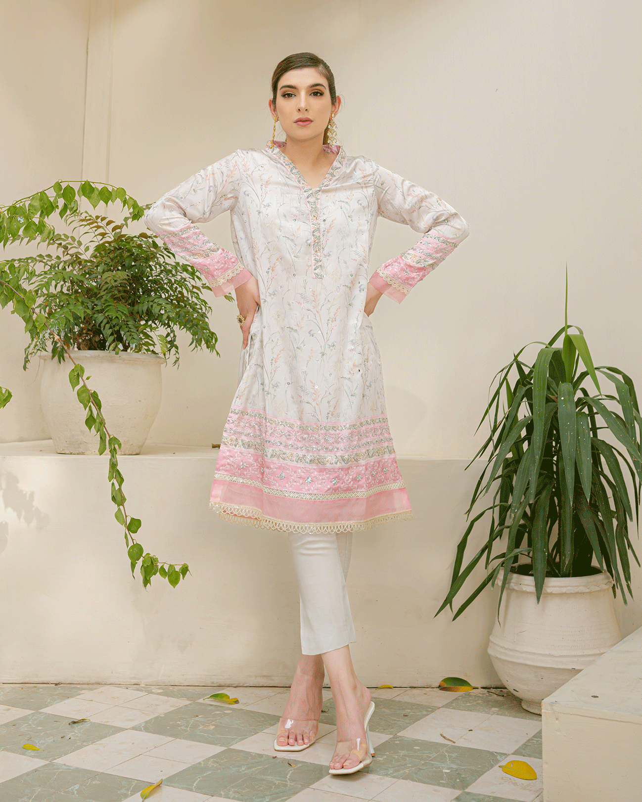 3 Piece Embroidered Lawn Suit