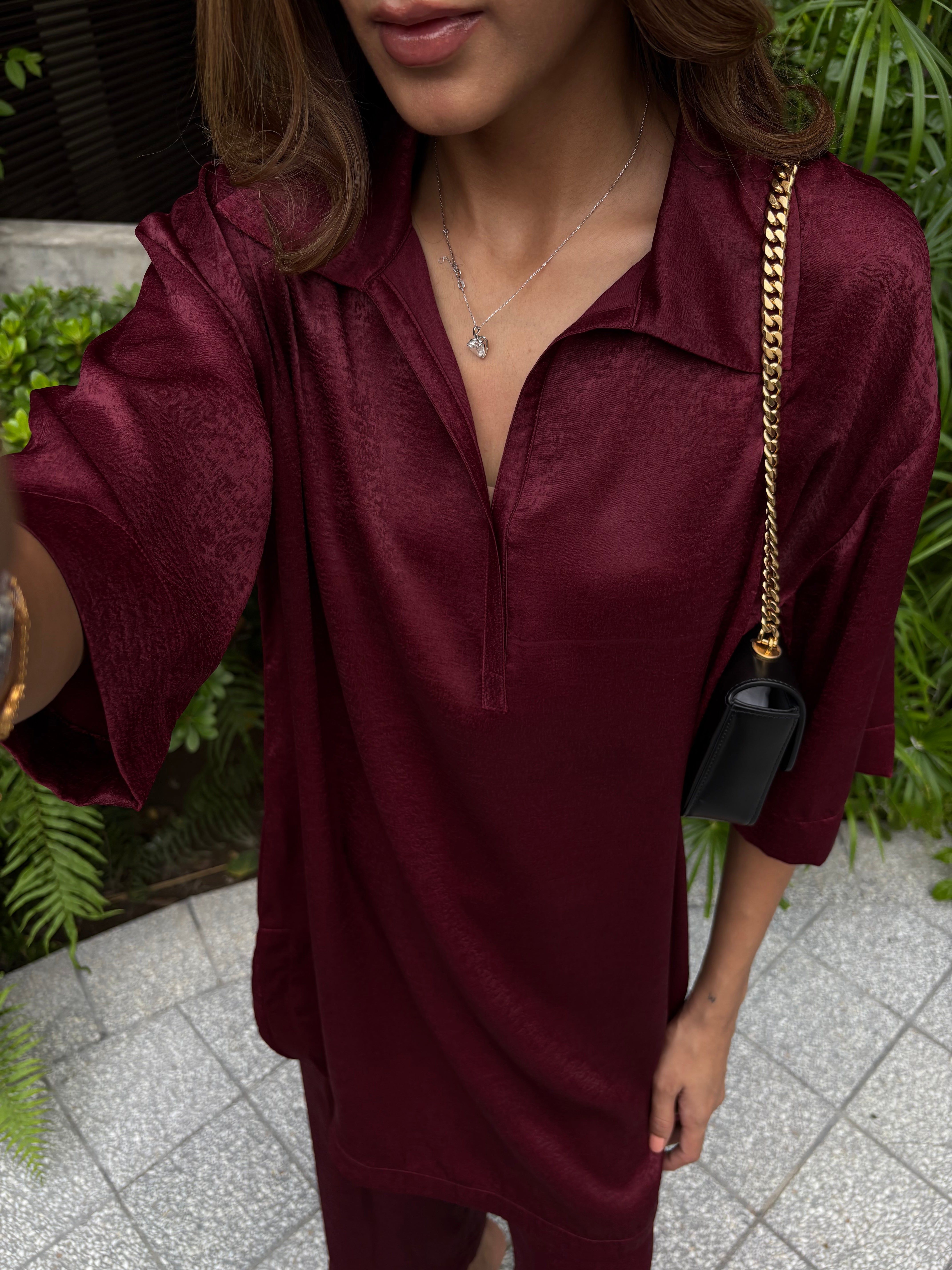 Burgundy Coco Set