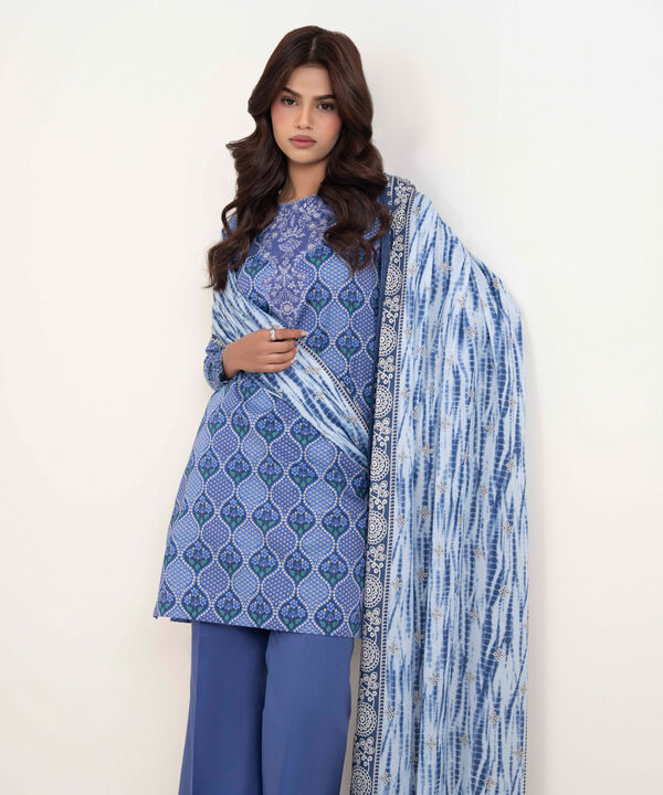 3 Piece - Embroidered Lawn Suit