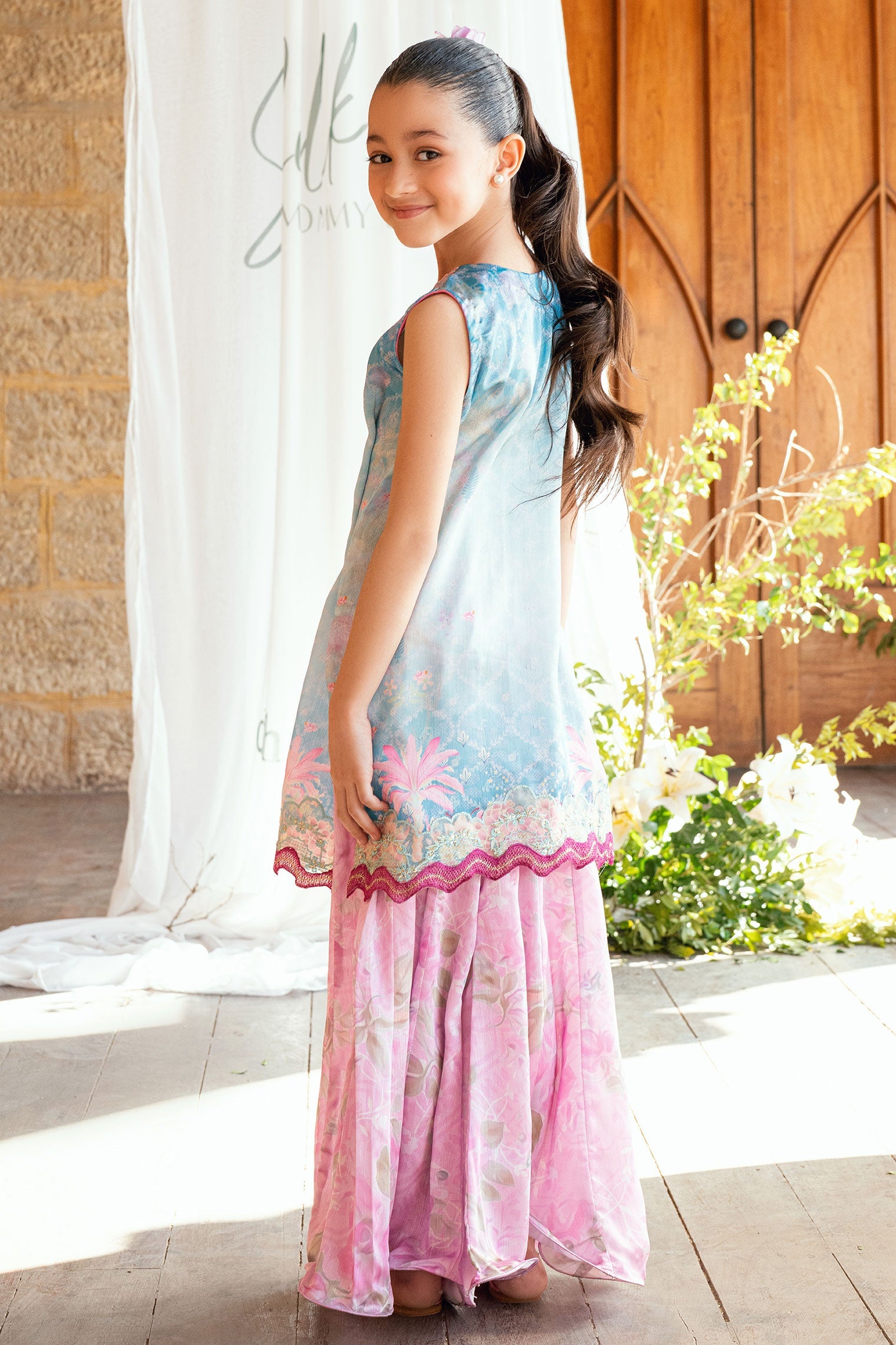 SS26DK-0211 SKY BLUE 2PCs
