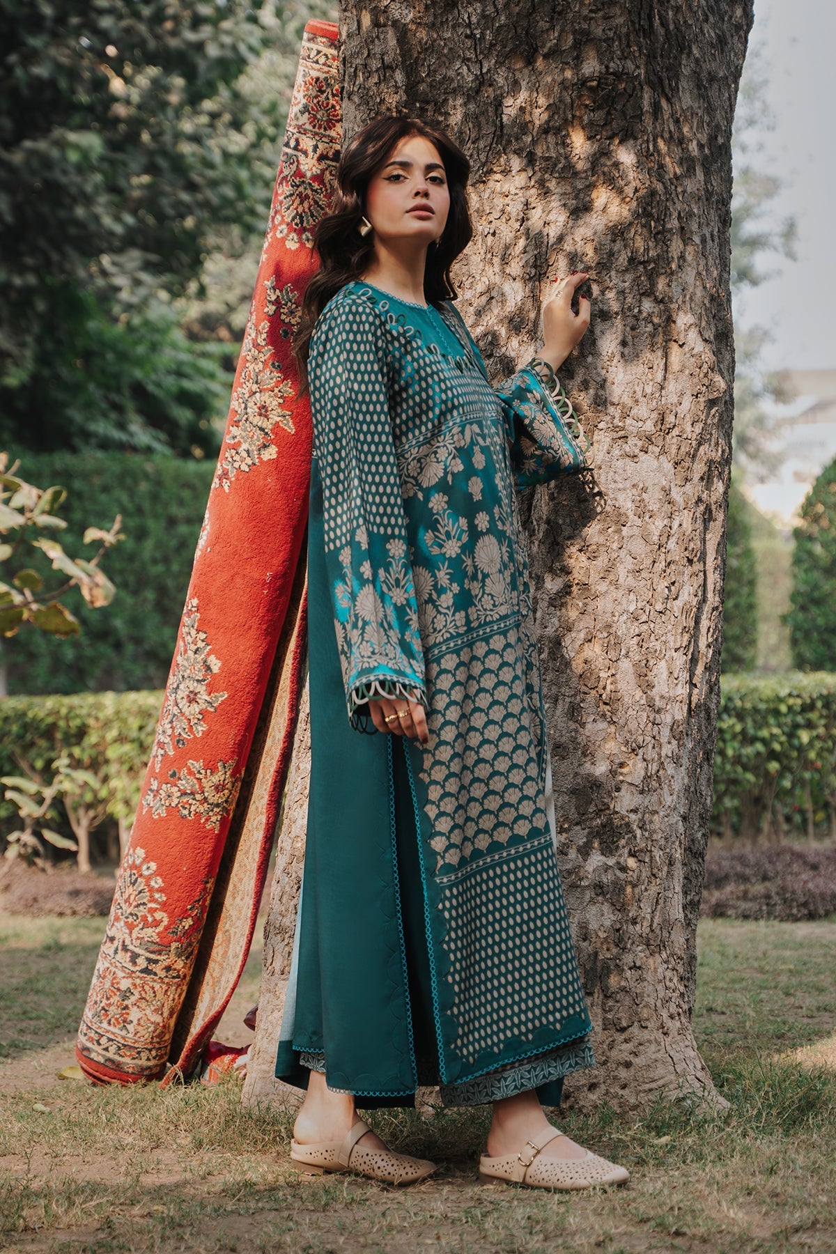 3-pc Unstitched Printed Staple DSCW5-25