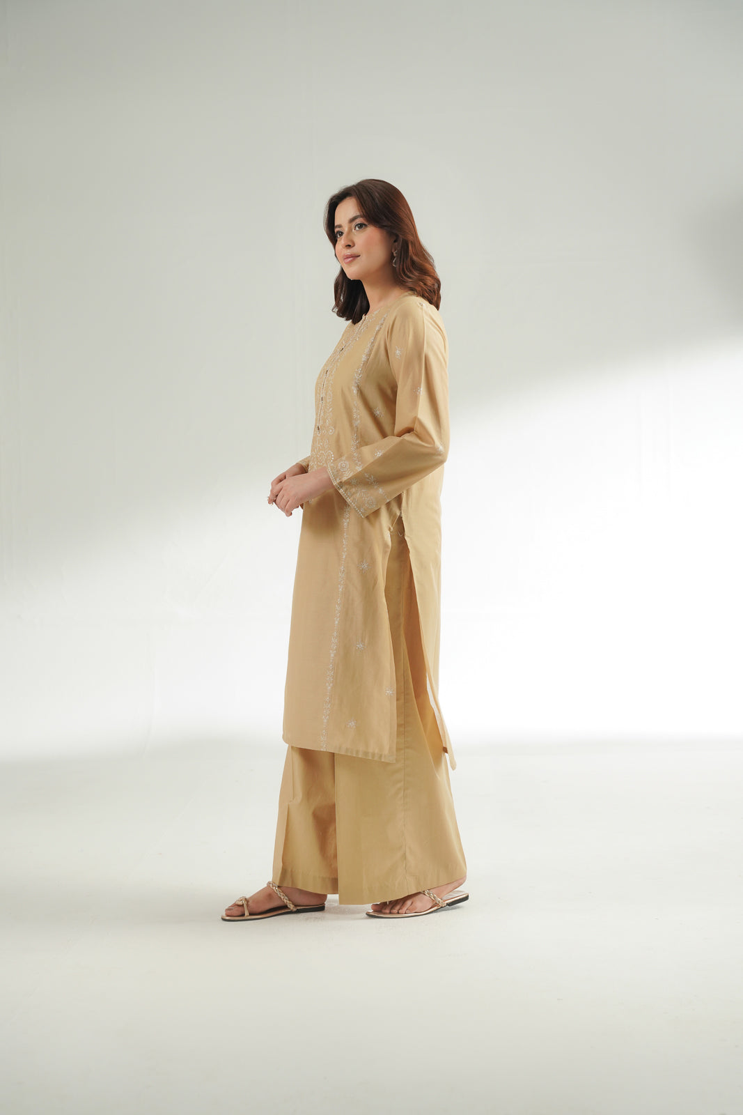 2 Piece Lawn Embroidered Suit (CS0571)