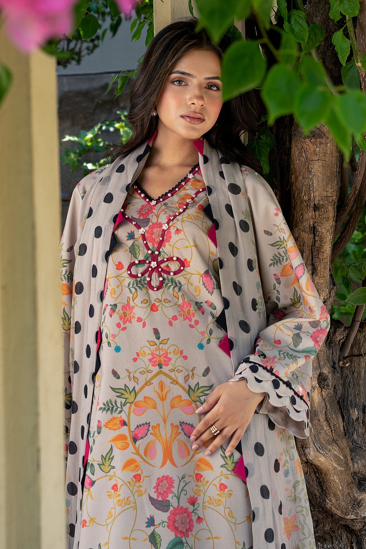 3-PC Unstitched Printed Lawn C-Print Vol 3 CP6-25
