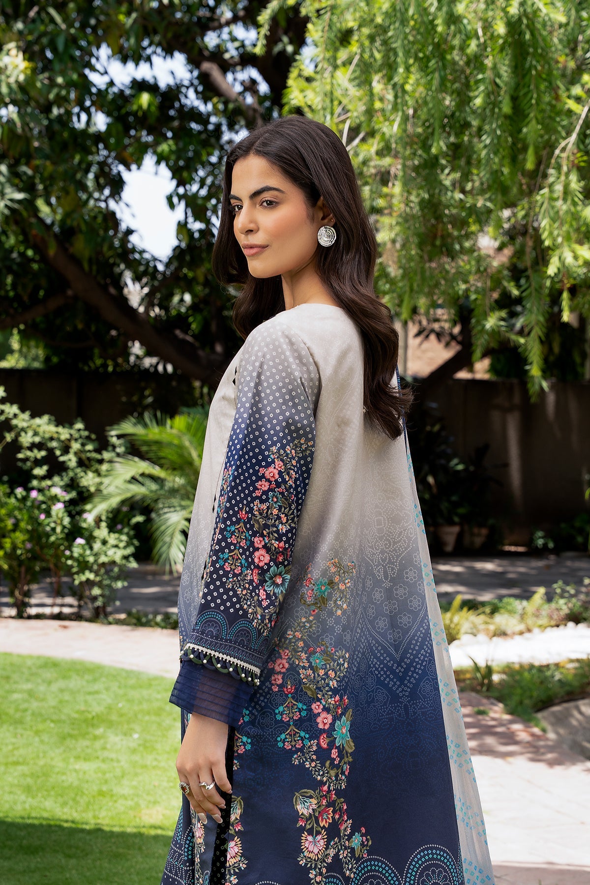 3-PC Unstitched Printed Lawn C-Print Vol 4 CP6-30