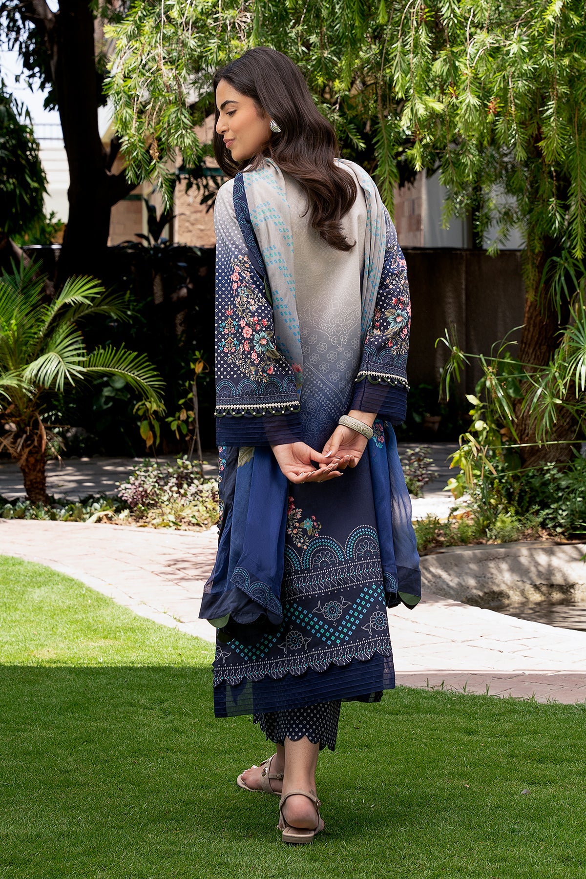 3-PC Unstitched Printed Lawn C-Print Vol 4 CP6-30