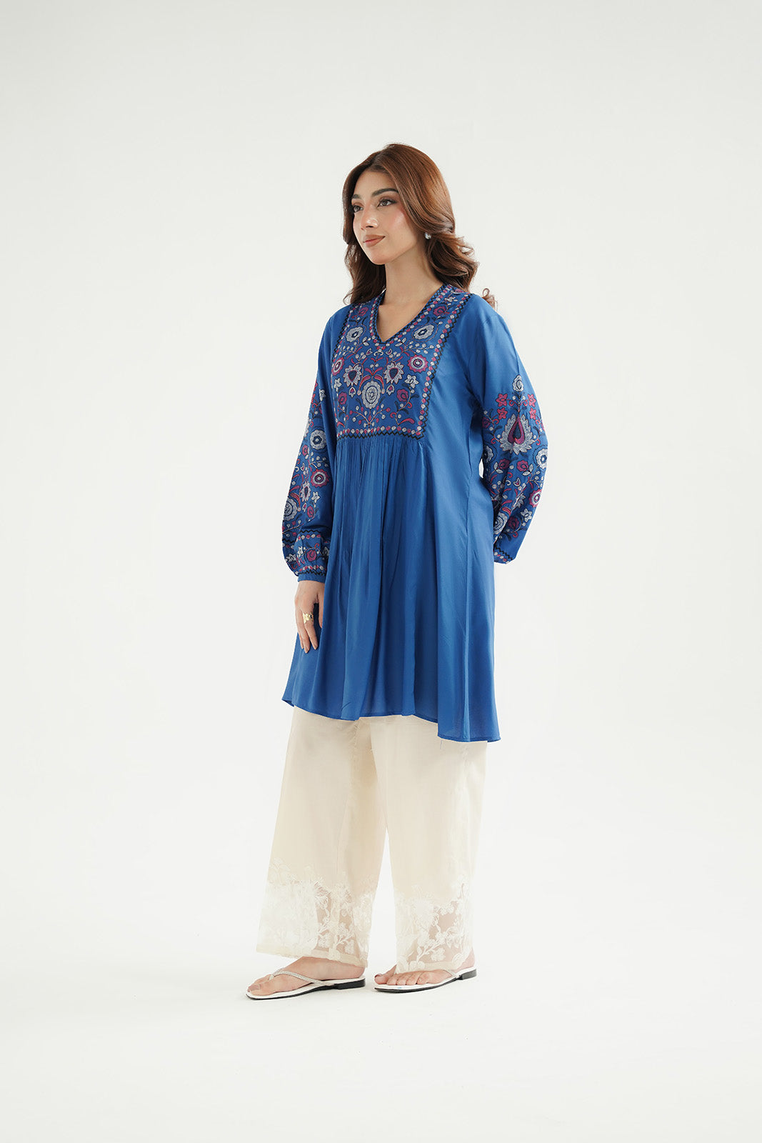 1 Piece Arbi Lawn Embroidered Suit (CF0197)