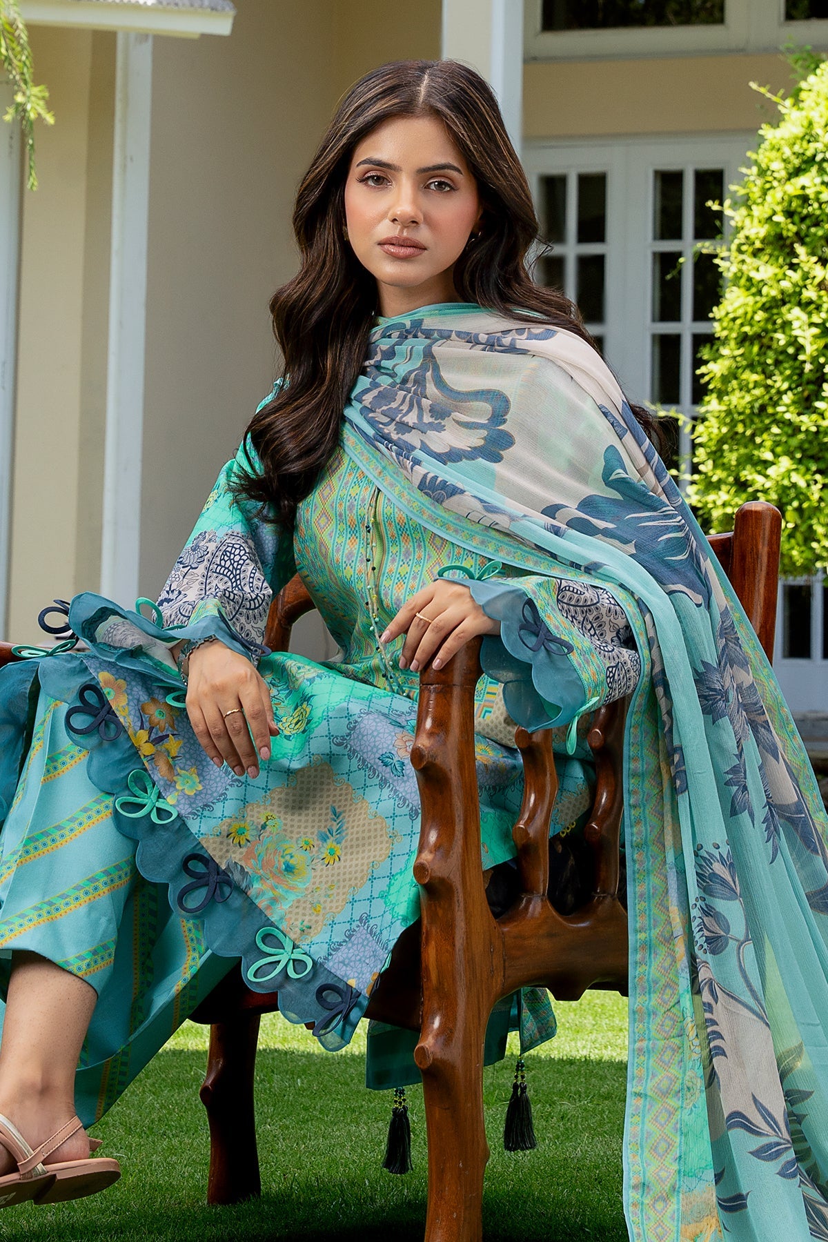 3-PC Unstitched Printed Lawn C-Print Vol 4 CP6-31
