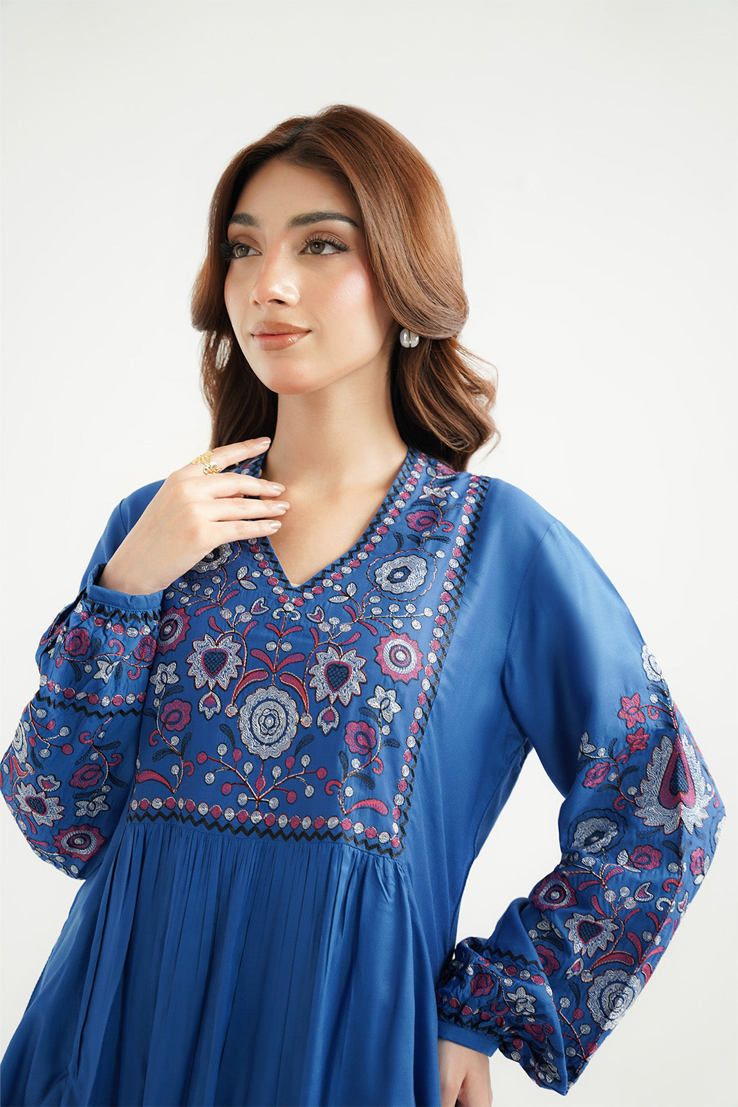 1 Piece Arbi Lawn Embroidered Suit (CF0197)