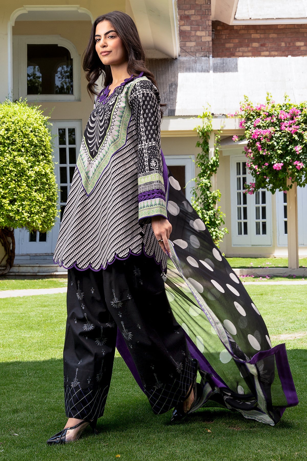 3-PC Unstitched Printed Lawn C-Print Vol 3 CP6-24