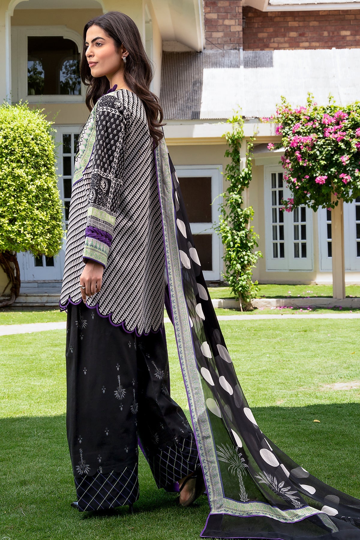 3-PC Unstitched Printed Lawn C-Print Vol 3 CP6-24