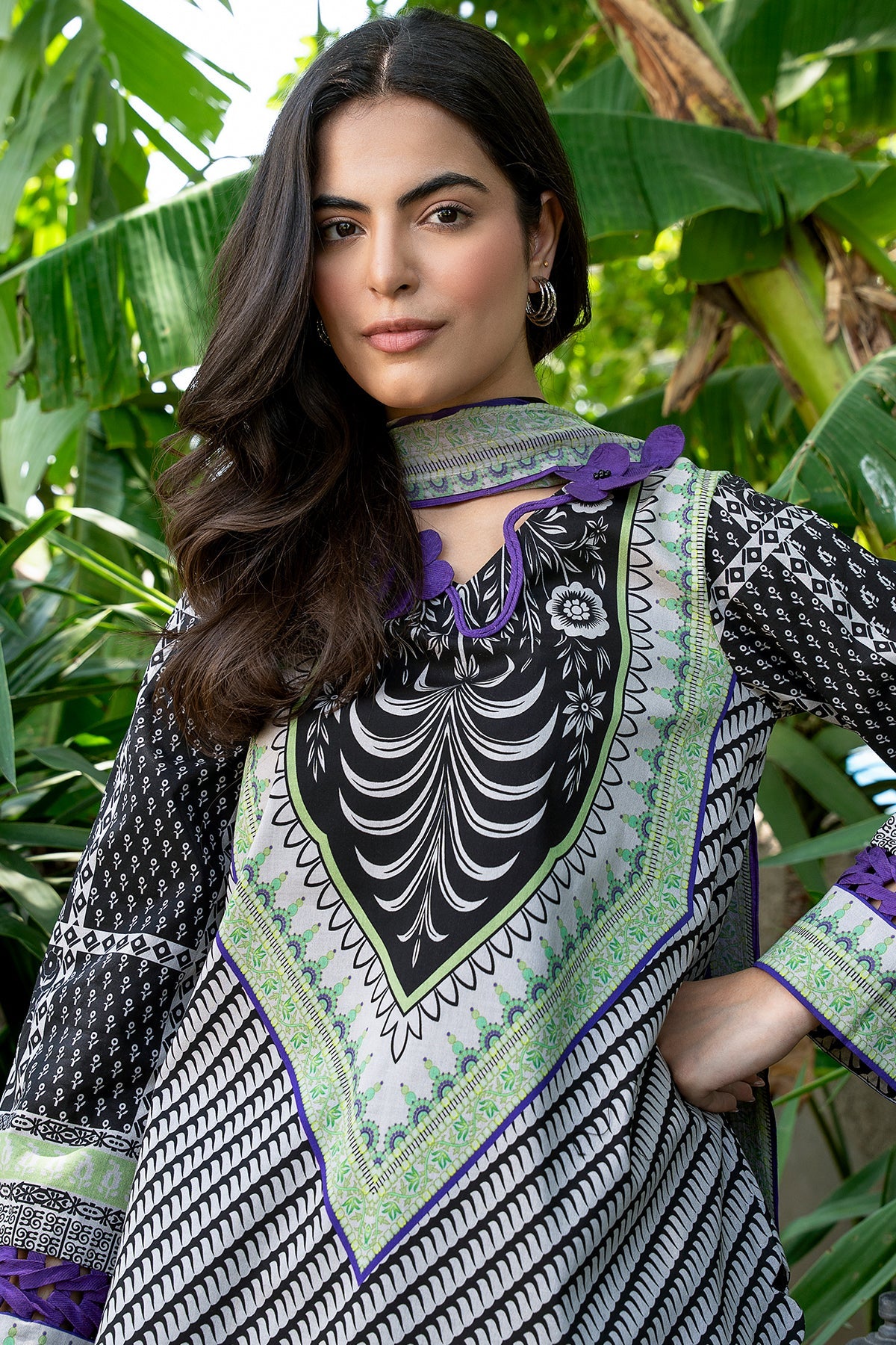 3-PC Unstitched Printed Lawn C-Print Vol 3 CP6-24