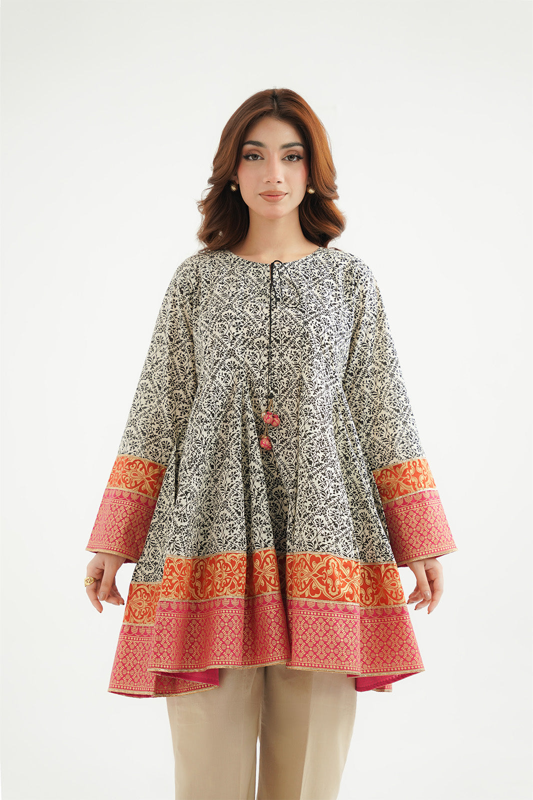 1 Piece Printed Lawn Printed Frock (CP0445)