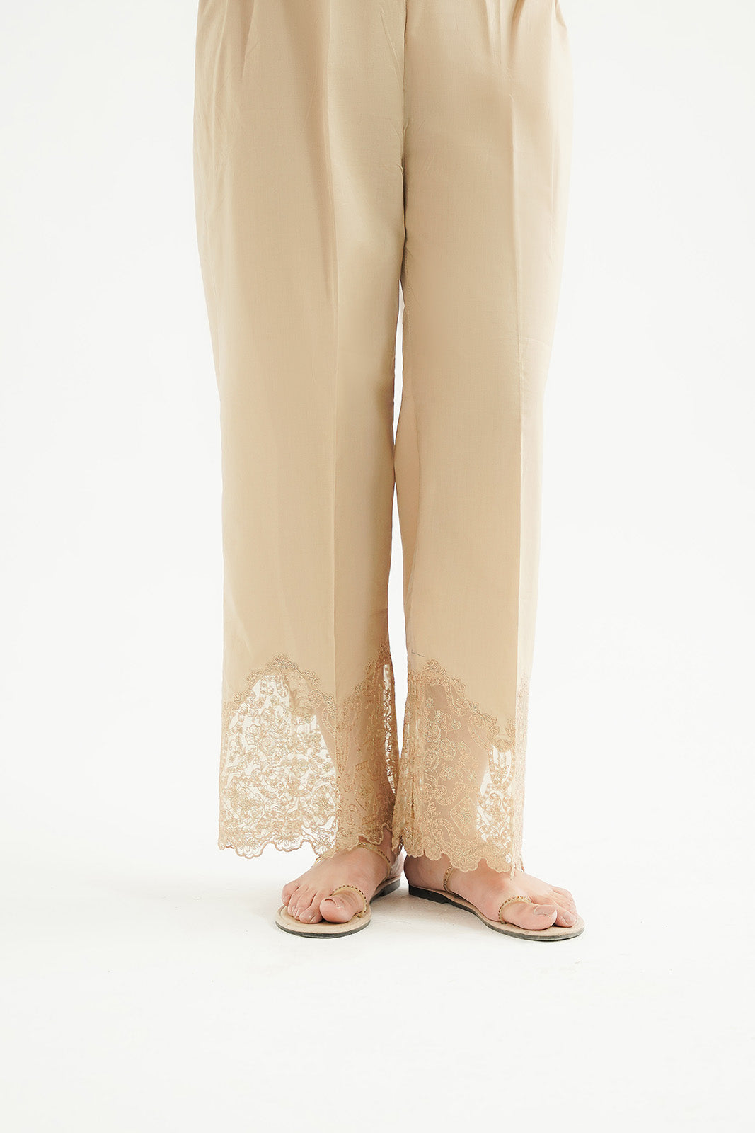 1 Piece Cambric Embroidered Culottes (CB0030)