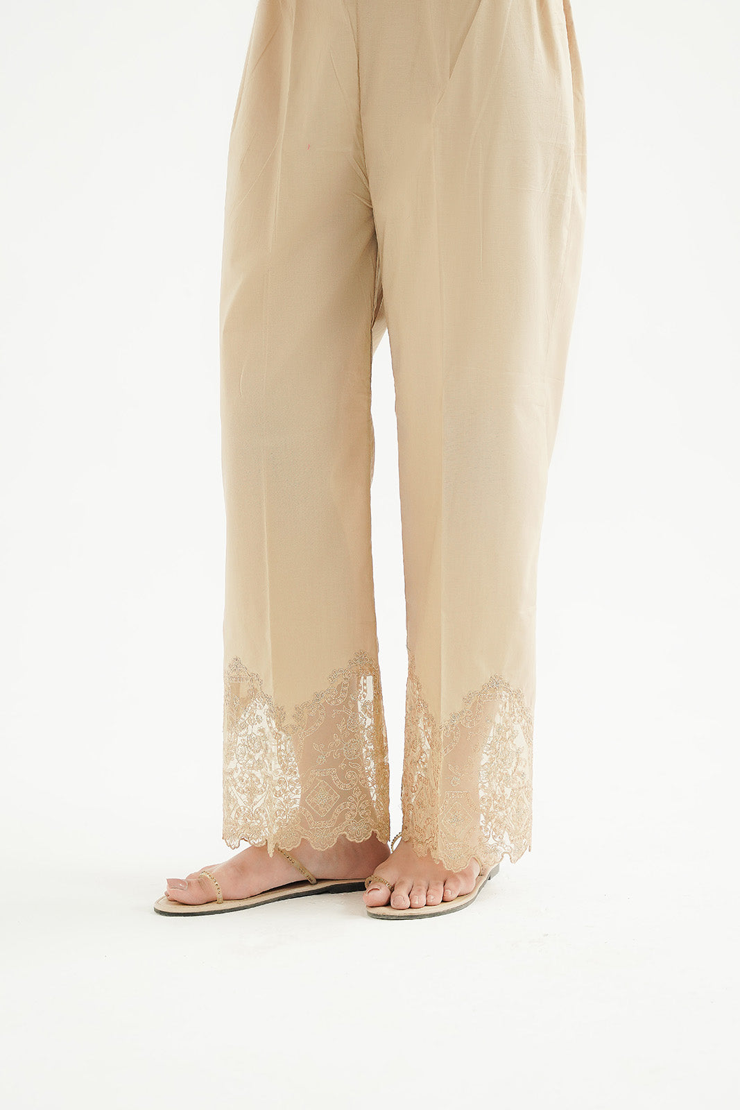 1 Piece Cambric Embroidered Culottes (CB0030)