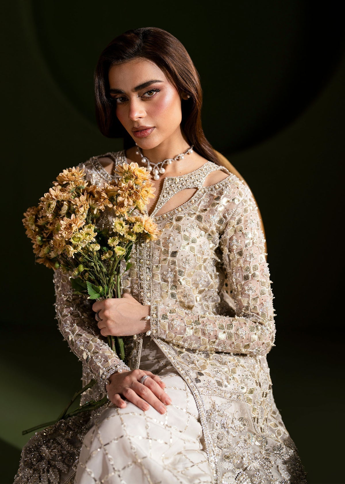 Lenore Style — Mairaz White Three-Piece Suit