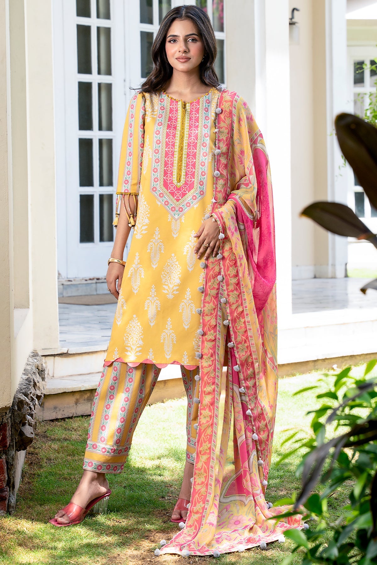 3-PC Unstitched Printed Lawn C-Print Vol 3 CP6-26