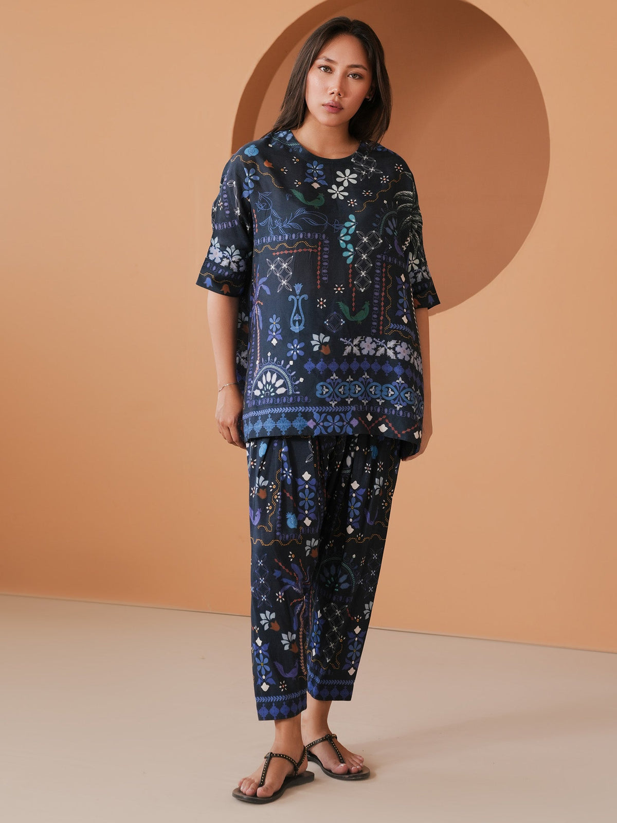 Lily Top & Skinny Shalwar