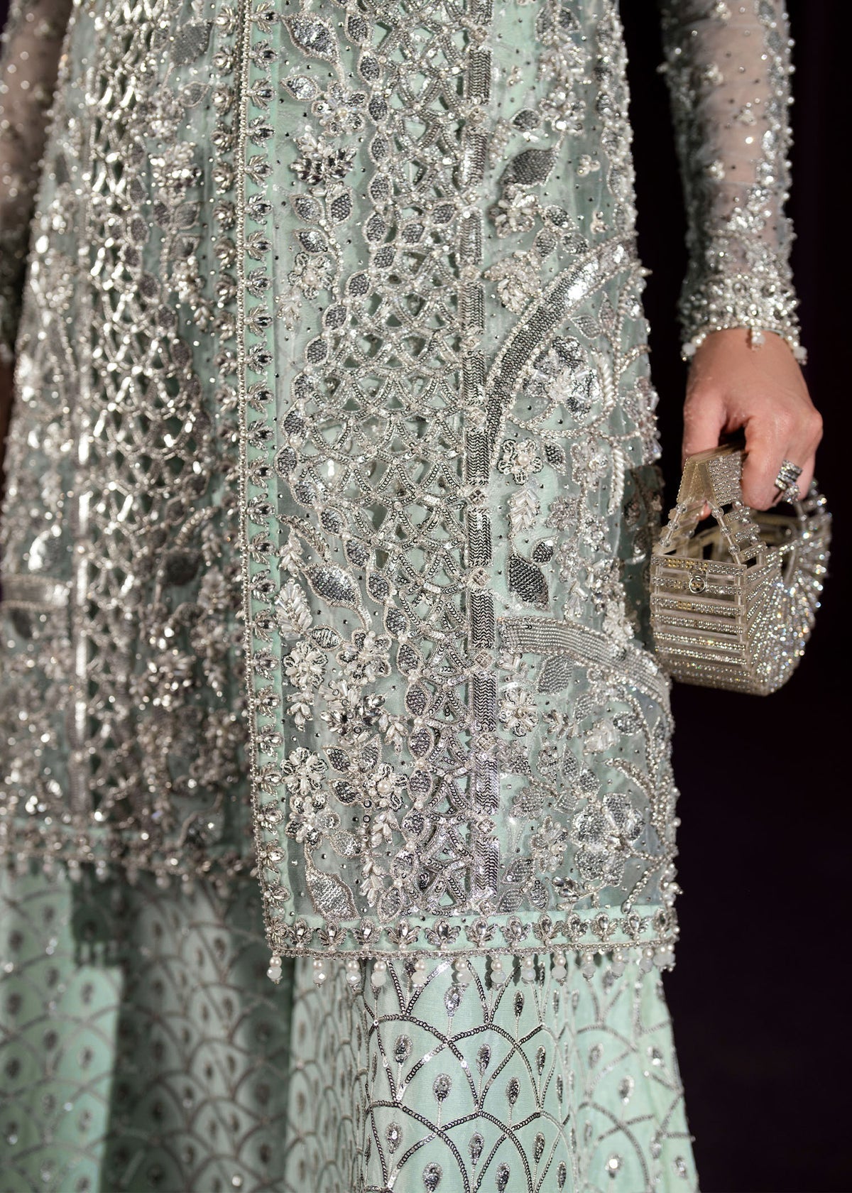 Nyah Style — Mairaz Turquoise Three-Piece Suit