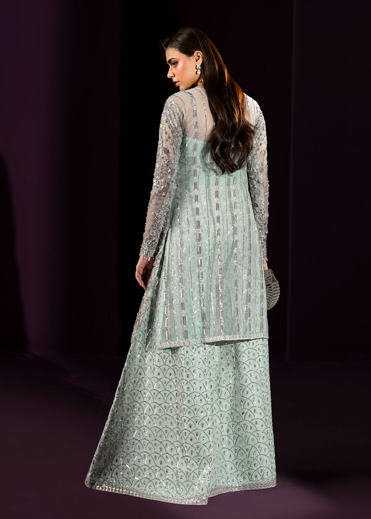 Nyah Style — Mairaz Turquoise Three-Piece Suit