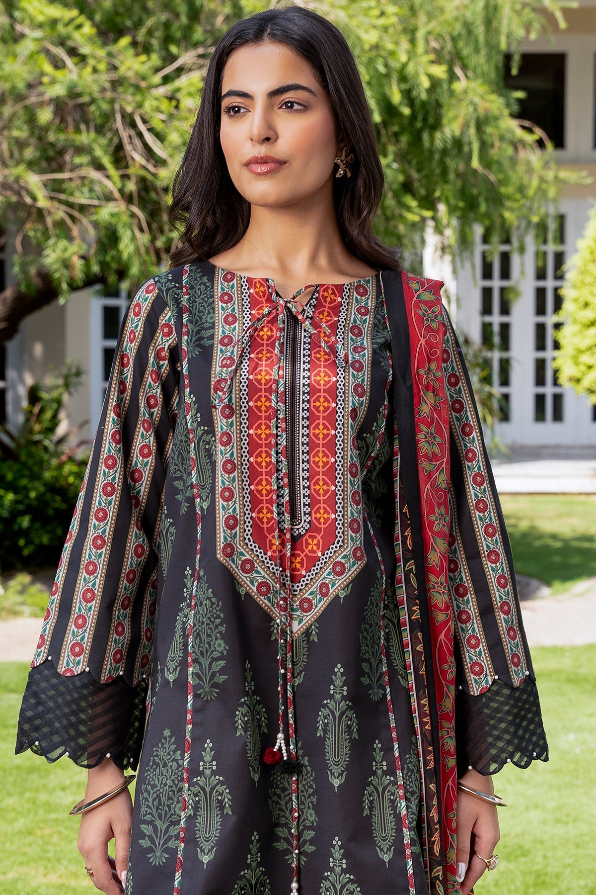 3-PC Unstitched Printed Lawn C-Print Vol 4 CP6-29