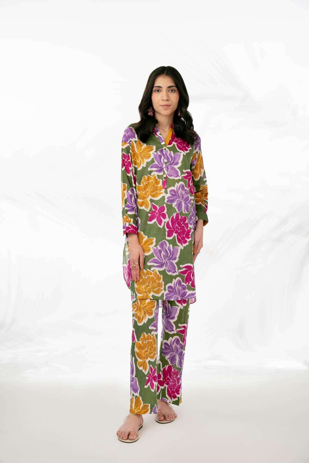 2 Piece Printed Lawn Suit (CP0012)