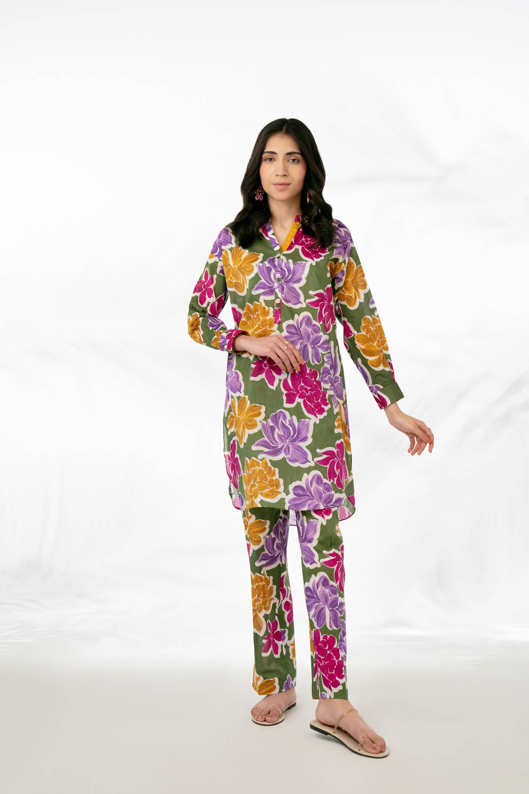 2 Piece Printed Lawn Suit (CP0012)
