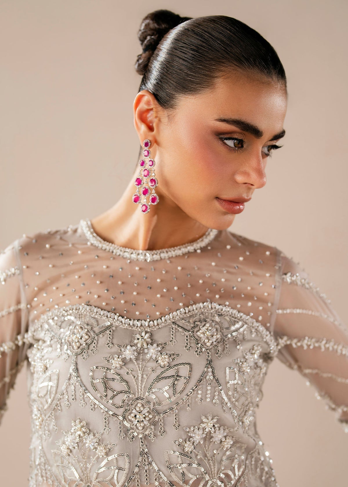 Orchid Style — Mairaz Grey Three-Piece Suit