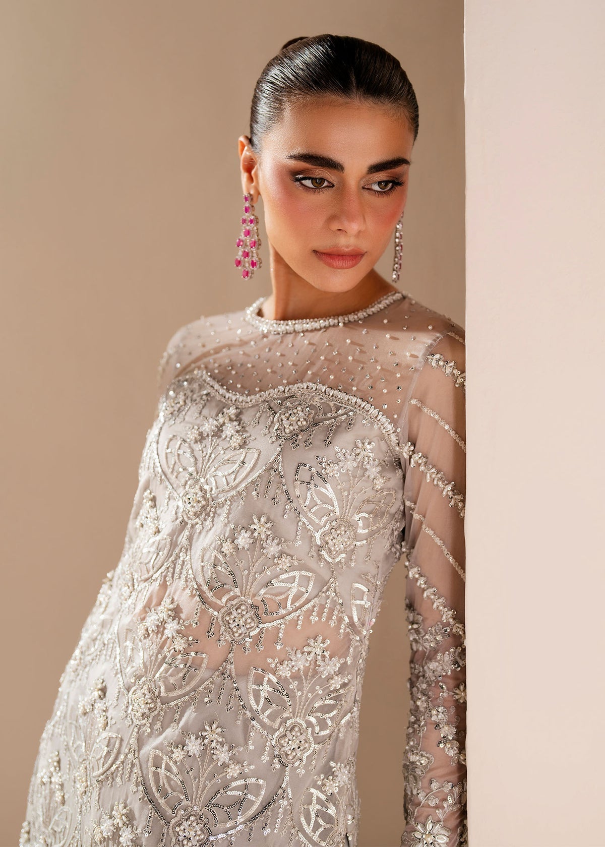 Orchid Style — Mairaz Grey Three-Piece Suit