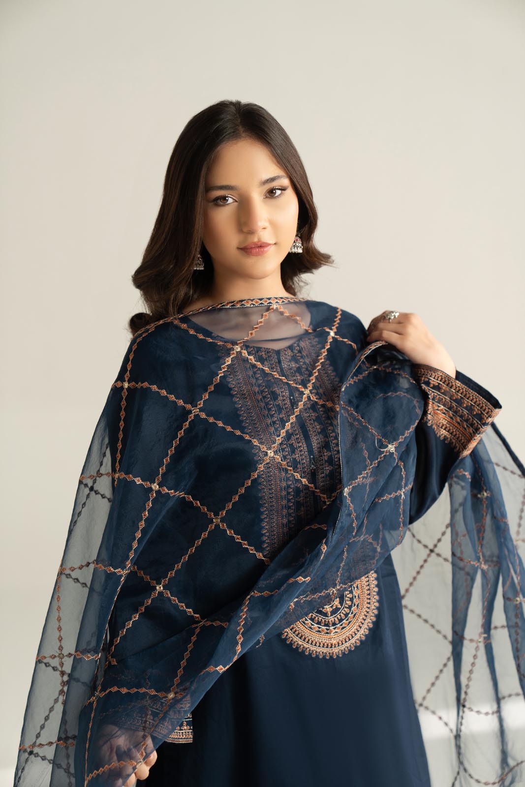 3 Piece Lawn Embroidered Suit (CS0536)
