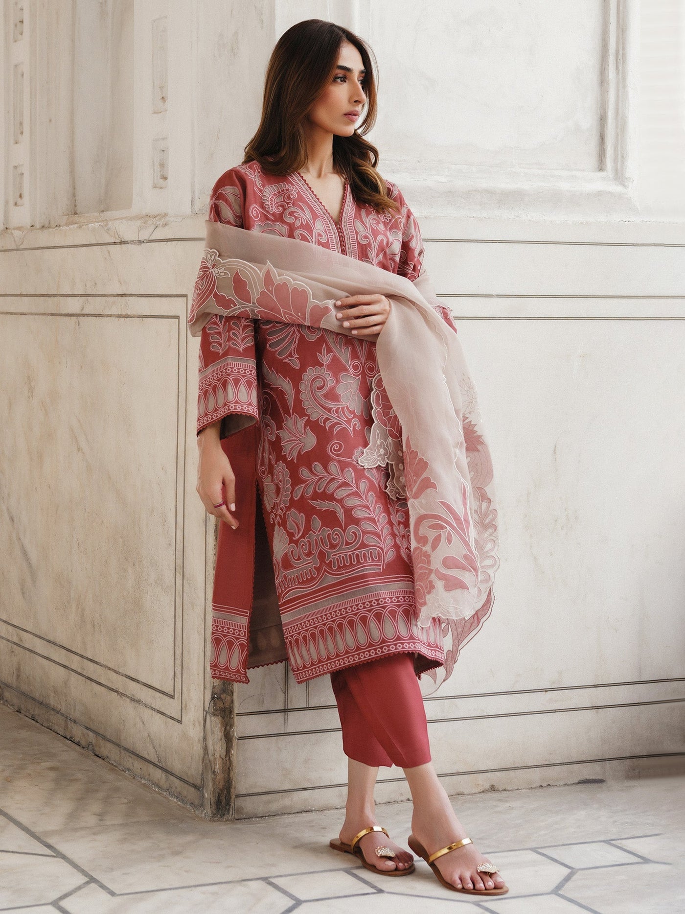 NIMR, SKINNY SHALWAR & DUPATTA