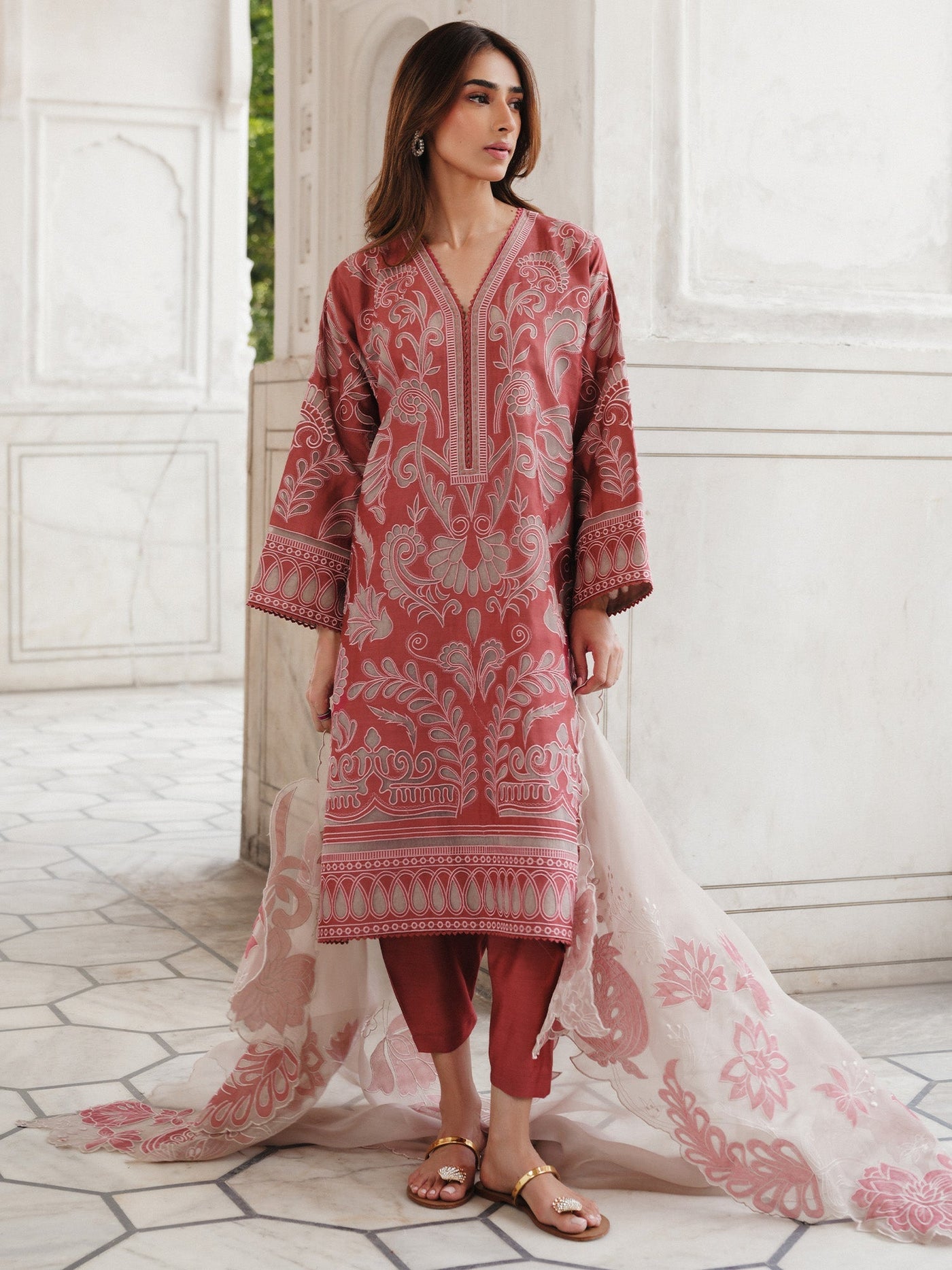 NIMR, SKINNY SHALWAR & DUPATTA