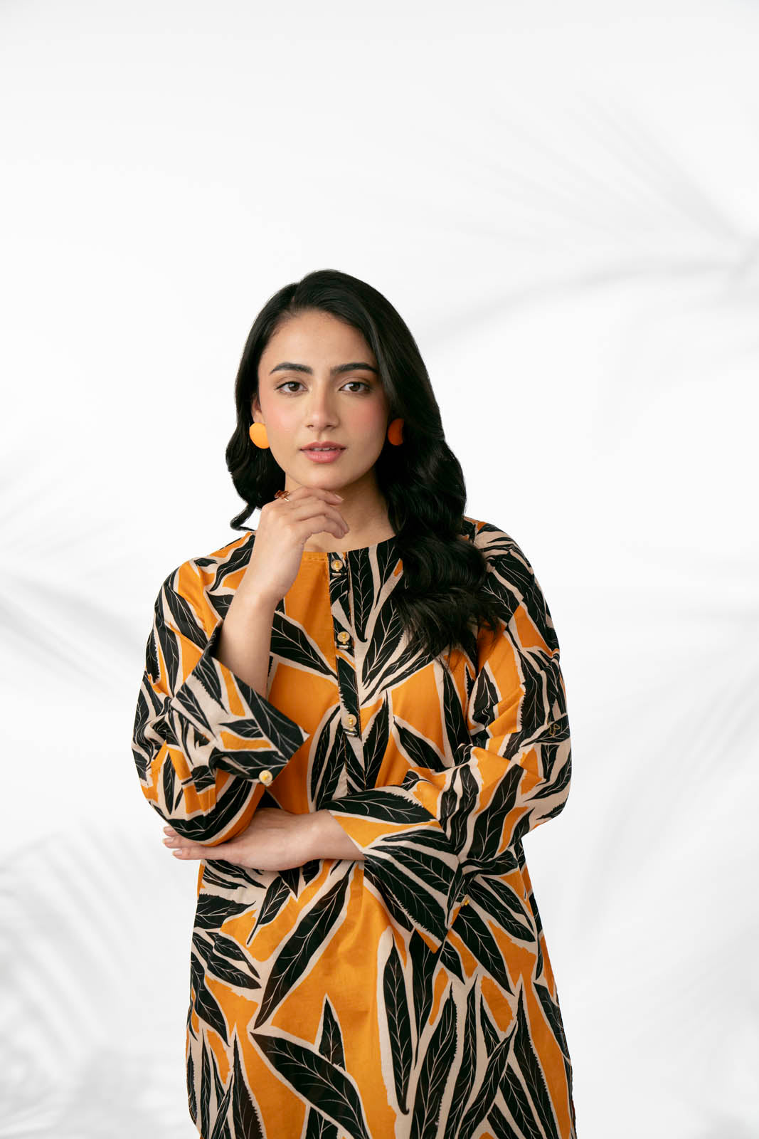 2 Piece Printed Lawn Suit (CP0022)