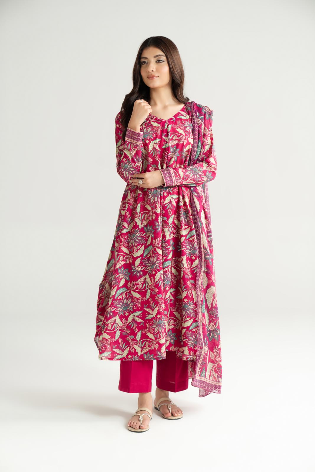 3 Piece Printed Lawn Printed Suit (CP0469)