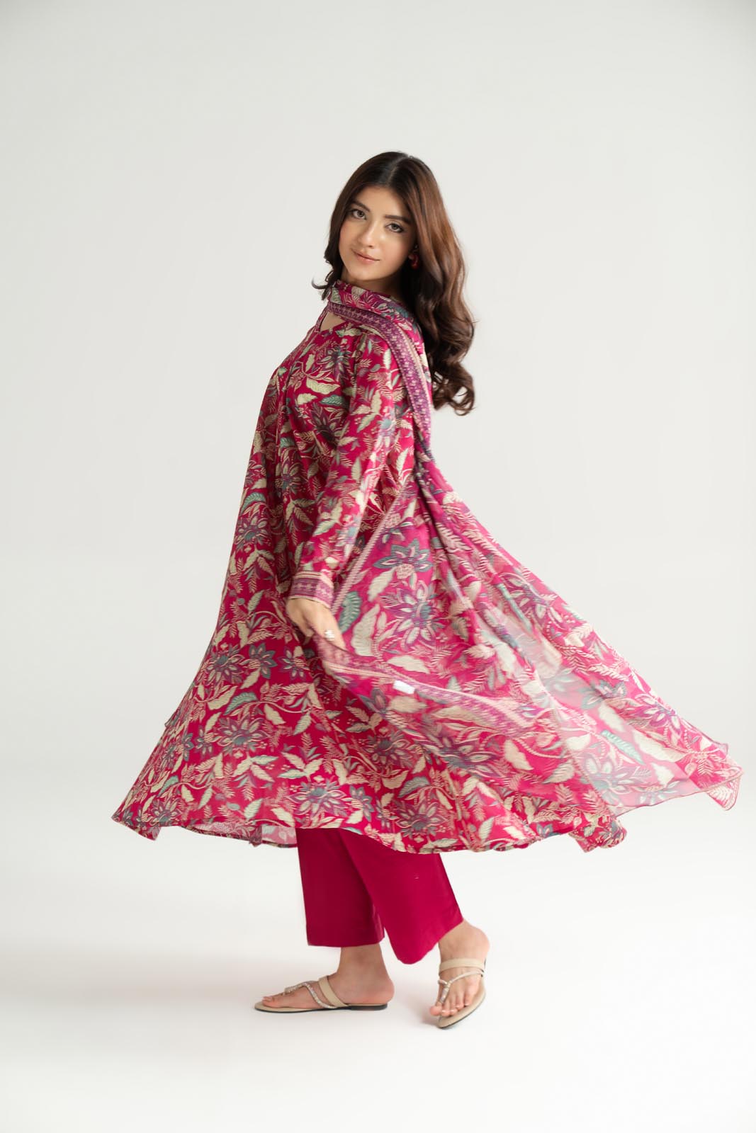 3 Piece Printed Lawn Printed Suit (CP0469)