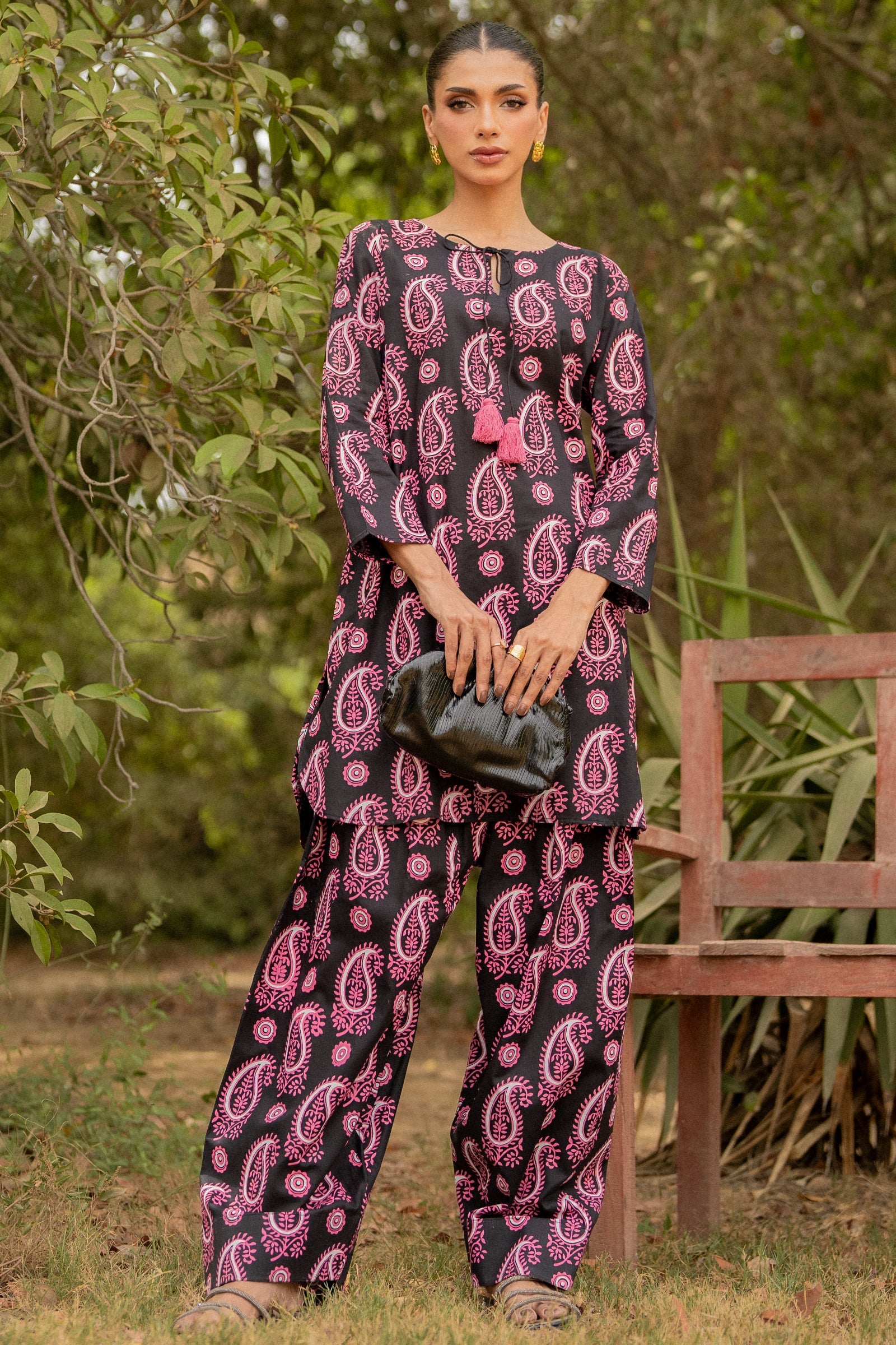 Neon Paisley 2 piece