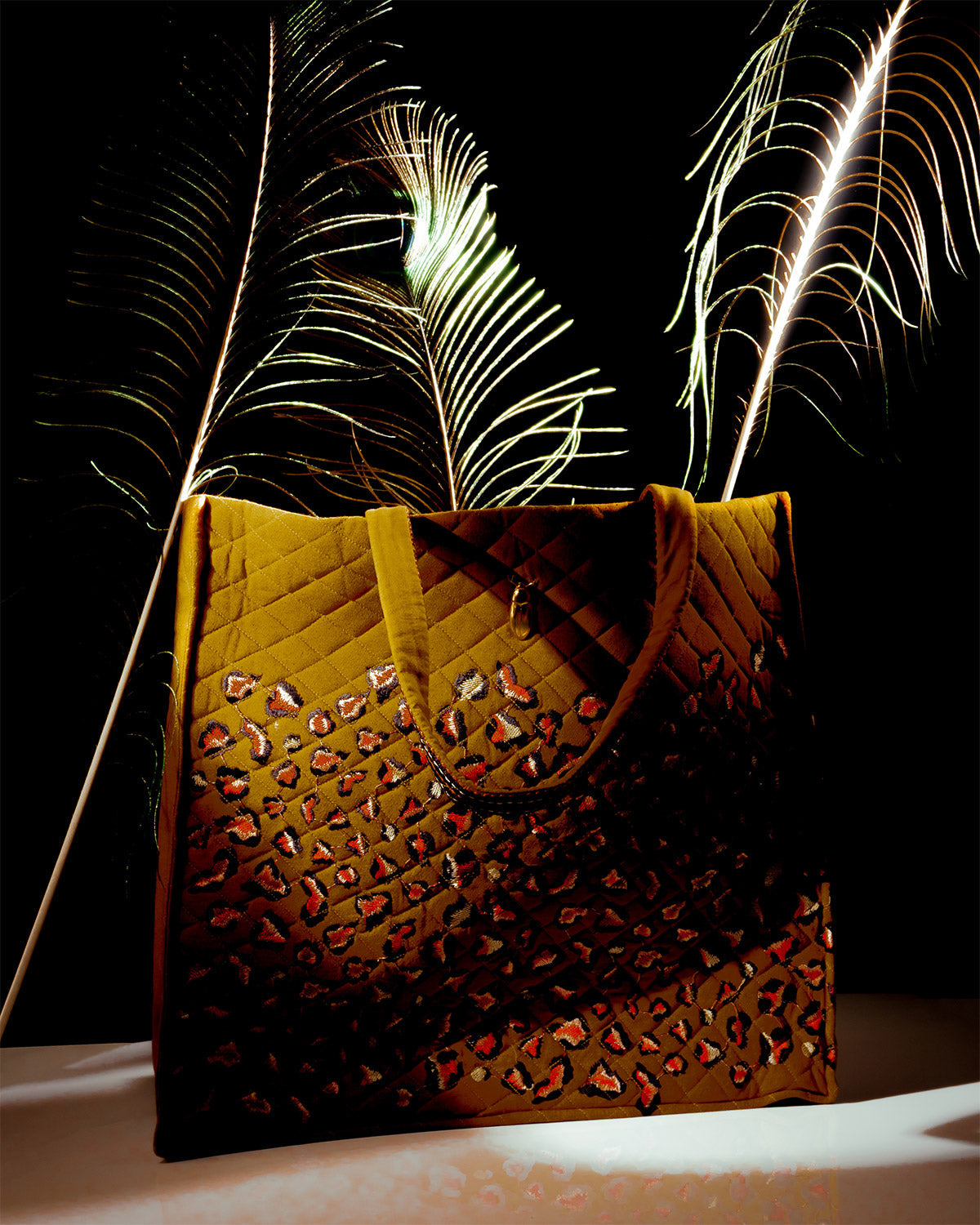Mustard Safari Tote