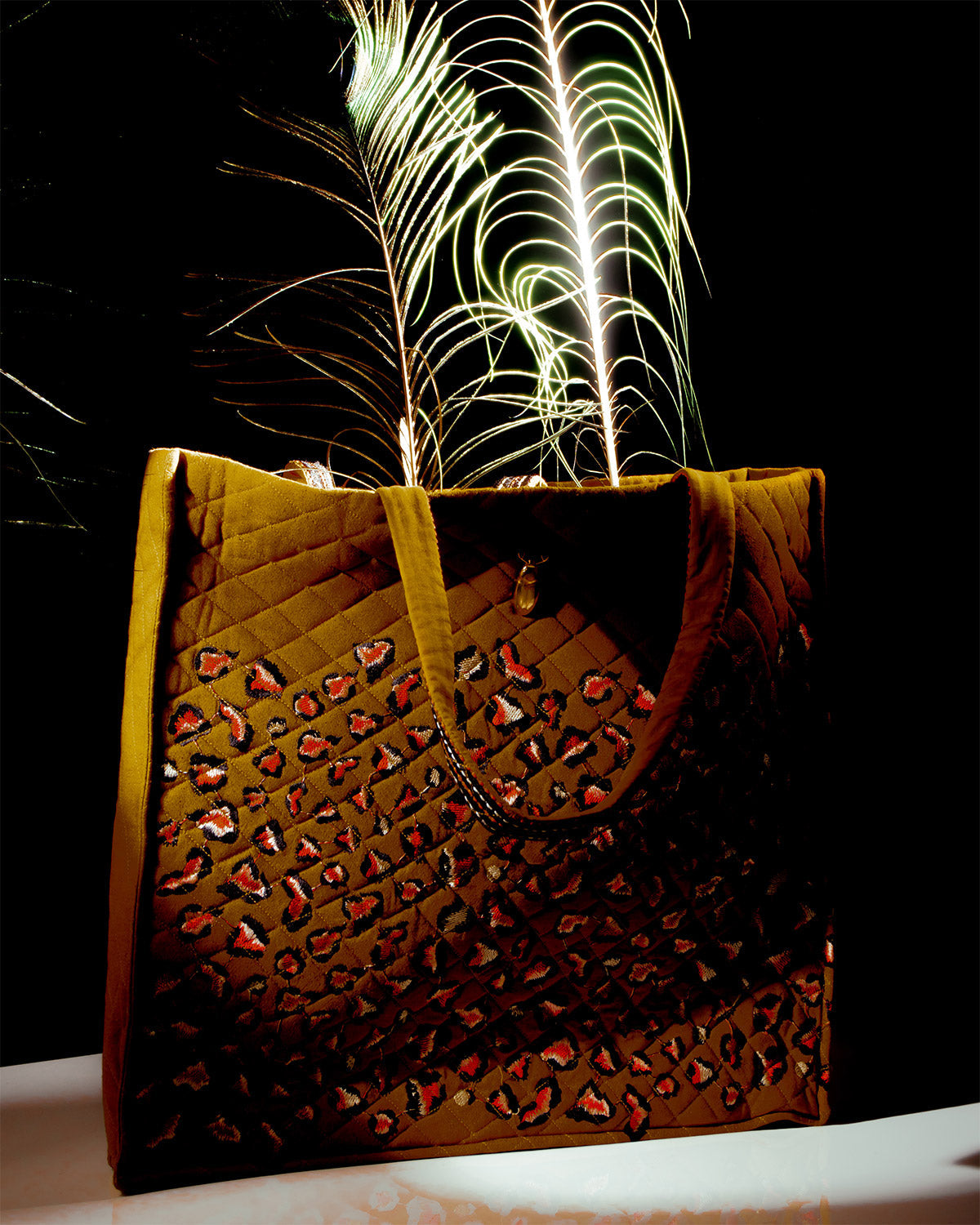 Mustard Safari Tote