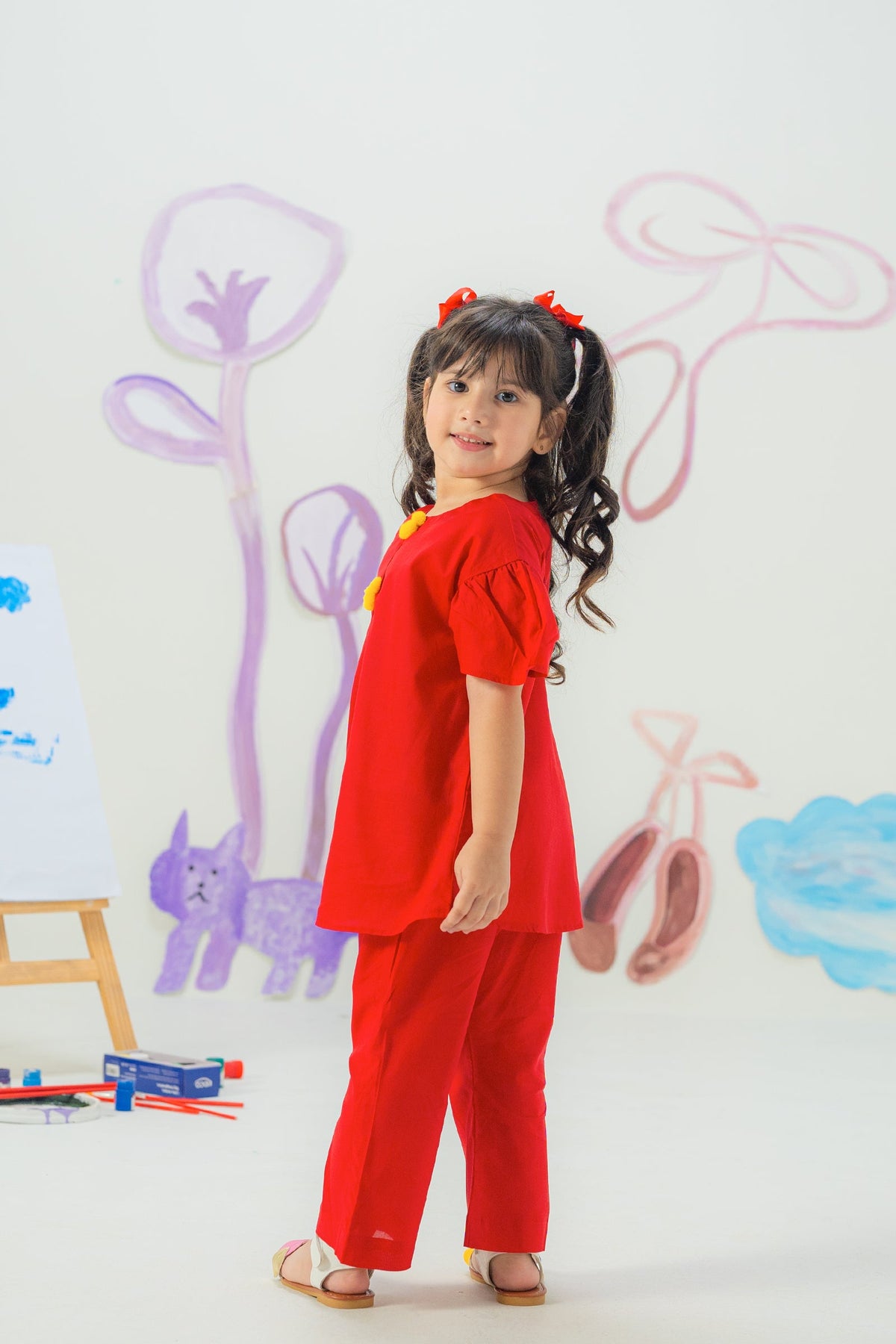 Pompom 2 piece