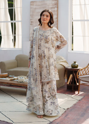 Peplum Straight leg sharara CRP25-61