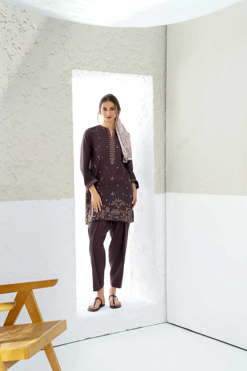 Design 7 - Winter Pret 25 Shirt & Trouser