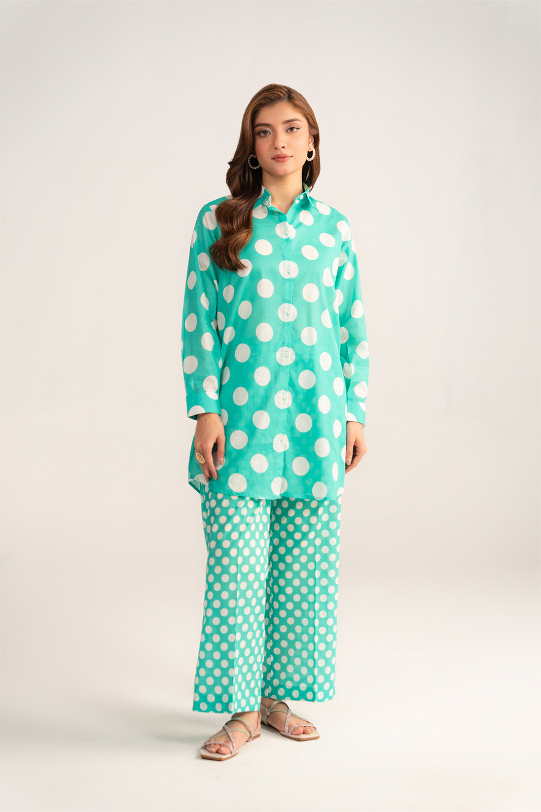 2 Piece Lawn Print Printed Suit (CF0189)