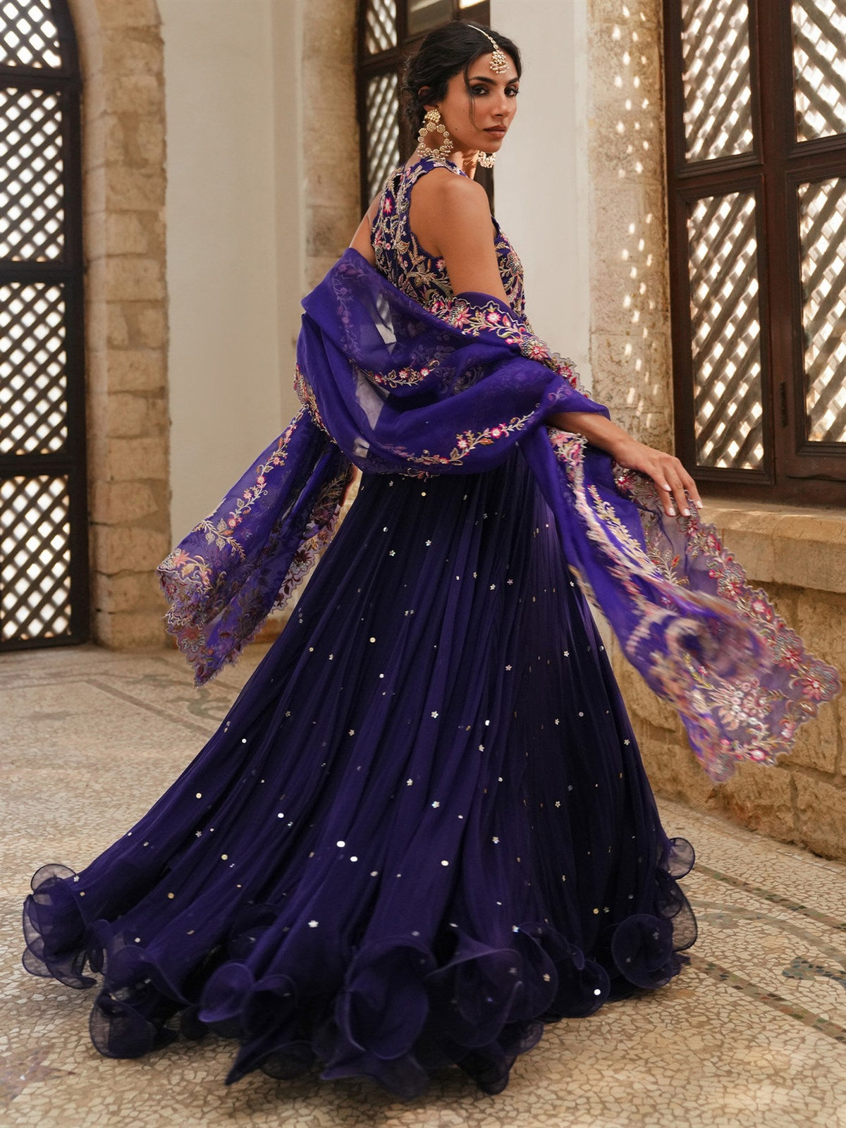 Koti, Lehenga & Dupatta